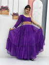 Pc N03 Motedo Print Gamathi Work With Real Mirror Gown Wholesalers In Delhi